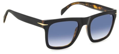 DAVID BECKHAM Sunglasses DB 7000 /S FLAT WR7 Black Havana, 54/150/224