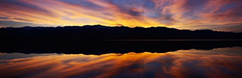 Posterazzi PPI160957S Panoramic View at Sunset of Flooded Salt Flats