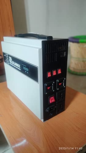 Image of SOLARMAX Pure Sinewave Solar Smart Inverter 500 Watt Hybrid Solar Inverter Withh Intelligent Load Sharing Capacity for Home, Office, Shops