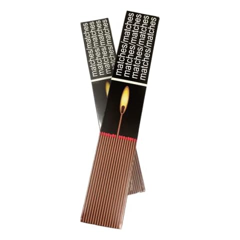 Ecolighters® 2 Boxes of Long Matches Perfect for Stove BBQ,Open and Gas Fires, cookers Cover