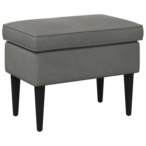 Pouf velours gris foncé : la solution de siège compact pour manque d'espace