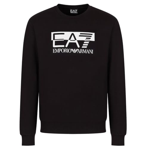 Emporio Armani Sudadera Sweatshirt Hombre EA7 6RPM60 PJ05Z, Negro , L