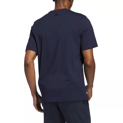 adidas Men’s Graphic Tee (US, Alpha, Large, Regular, Regular, Legink)2