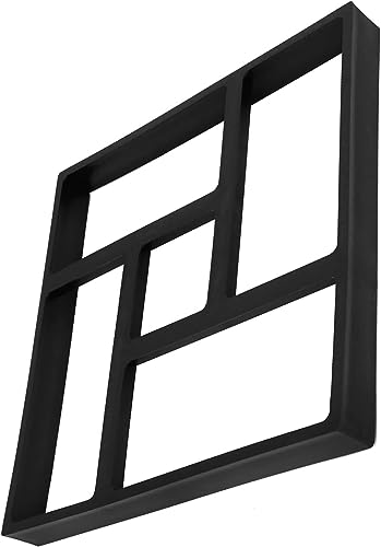 HELVES Walk Maker Maker Mold Paving Concrete Mold Walkway Pavement Molds DIY Paving Floor Mould Brick Mold for Yard Patio Lawn Garden
