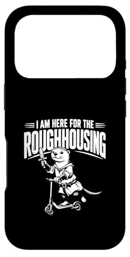 Funny Otter Riding For Adventure On Scooter Novelty Pet �X�}�z�P�[�X iPhone 17 Pro �p