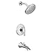 Moen UTS3203 Doux Collection M-CORE 3-Series 1-Handle Tub and Shower Trim Kit, Valve Required, Chrome