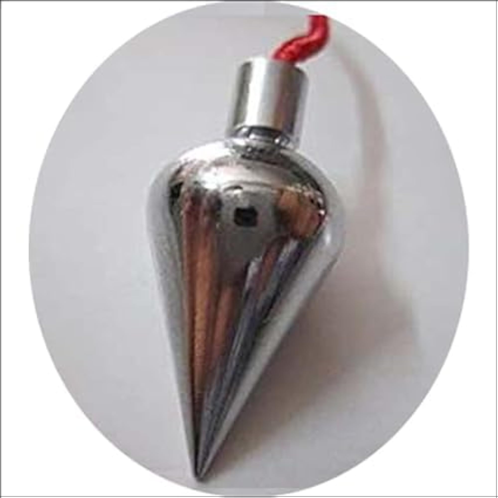Brass Acupressure Pyramid Pendulum for Energy Healing