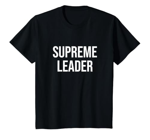 Supreme Leader T-Shirt, Youth, Black, X-Small