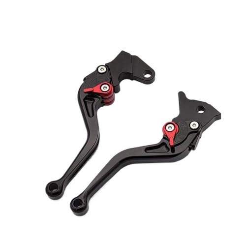 のためにスズキ GSF650 1996-2004 アルミ CNC 調整式 バイク用ブレーキクラッチレバー(Black 147mm)