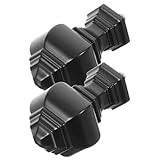 LOLIPPYY 2 Stück Teiliges Vorhangstangen Moderne Dekorative Endkappen für Gardinenstangen Einfache Installation Stilvolle Fensterdekoration für Wohn Geschäftsräume