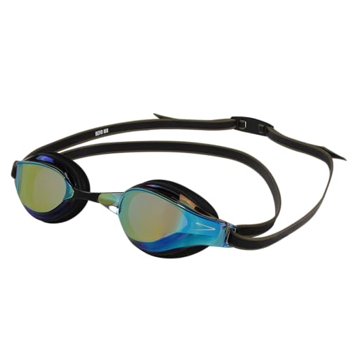 Óculos Natação Espelhado Speedo Revo (Preto)