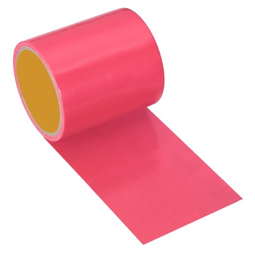 PATIKIL Gaffers Tape 4 in x 11 Yards, Waterproof Gaffer Floor Tape No Residue Non-Reflective Easy Tear for Indoor Outdoor Photography Electrical Cord Industrial Use, Pink