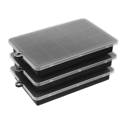 Hieleras de Silicona Garneck con Tapa 3 piezas