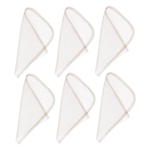 Baluue 6 Pack Wig Caps for Women Elastic Hair Bun Cover Stretchy Wig Cap Lace Frontal Net for Comfortable Wear