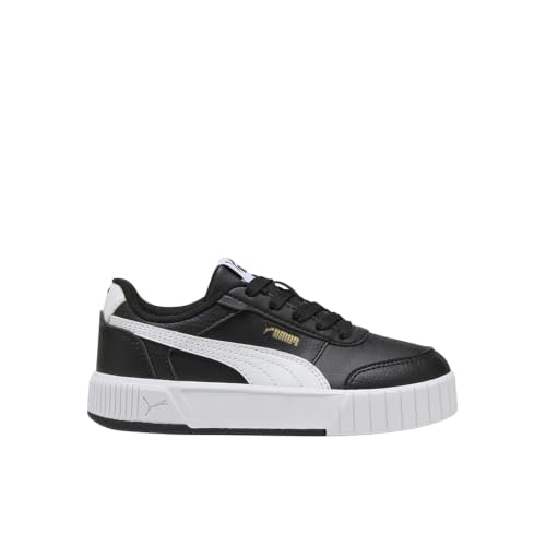 Image of PUMA Kids Girls Carina Mia Lace Up Sneakers Shoes Casual - Black