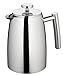 Avanti Modena Twin-Wall Coffee Plunger, Silver...