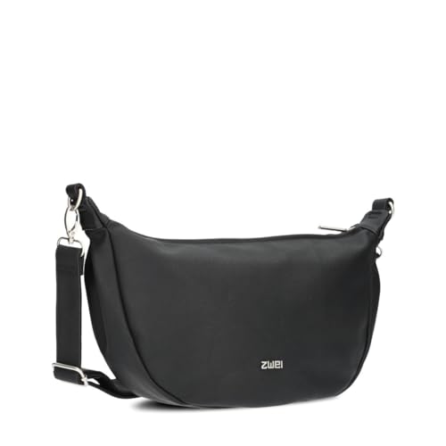 Zwei Mademoiselle.M M70 Half-Moon Bag Nubuk-Black pour ne plus s'encombrer