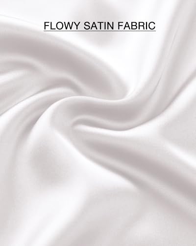 Image of BTFBM 2026 Summer Womens Skirts Silk Elegant High Waist Flowy Long Satin A-Line Midi Skirt Cocktail Wedding Party
