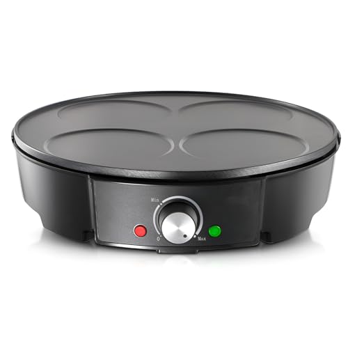 Pan de crepé de crepé de Plancha de Fabricantes portátiles, Bandeja de cocción Antiadherente, máquina de Fabricantes de crepé eléctrico, Molde para Hornear eléctrico Multifuncional