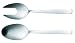 Produktbild Fiskars Salatbesteck, 2-teilig, Qualitätsstahl, Silber/Matt, Functional Form, 1002960