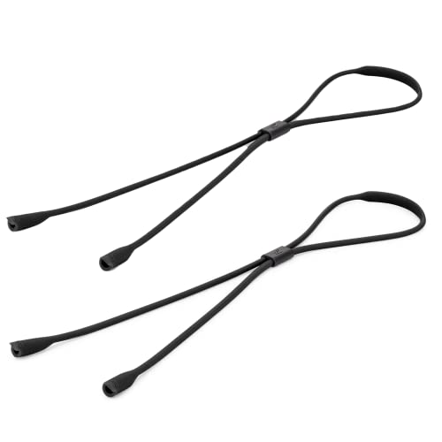 Image of Pilotfish Premium Silicone Sunglasses Strap, Adjustable Glasses Retainer with Unique Passthrough Design - Universal Fit
