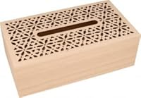 Box für Taschentücher, Deckel, Blumen, 25,5 x 14 x 8,5 cm