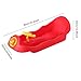 predolo Outdoor Activities Snow Sledge Lightweight Grass Sled Ski Sled for Kids, Red
