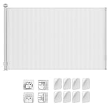 First.B ベビーゲート ロールゲート 幅140㎝ ロール式 巻き取り 安全ゲート ペットゲート 取付簡単 穴あけ不要 赤ちゃんゲート（ホワイト）