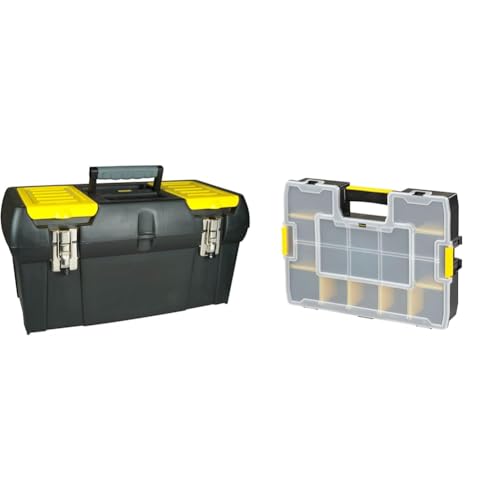 Stanley Werkzeugbox/Werkzeugkoffer Millenium & Werkzeug-Organizer Sortmaster