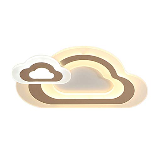 Preisvergleich Produktbild Kreative LED Deckenleuchte Personalisierte Kinder Deckenlampen Moderne Wolken Ultradünne Augenschutz Metal Acryl Lampenschirm Warme Licht Dekoration Zimmer Schlafzimmer Kindergarten Ø 45cm