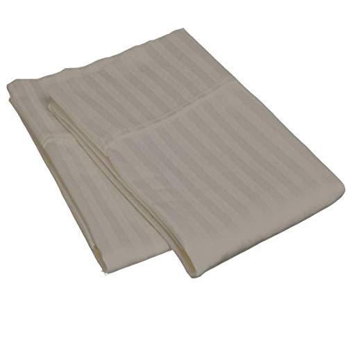 Image of Cotton 300 TC Pillow Cover, King, Grey, 2 Pieces