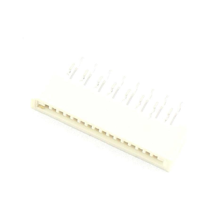 Generic 10Pcs FPC FFC 1mm 1.0mm Pitch 16 Pin Dual Contact Straight Ribbon Flat Connector
