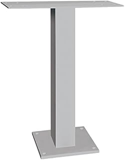 Salsbury Industries Pedestal for 5 Door Surface Mounted Cell Phone Lockers, Aluminum