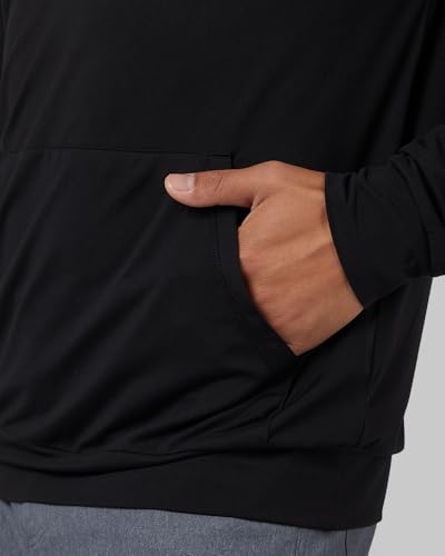 32 Degrees Men's Cool Classic Long Sleeve Hooded T-Shirt | Anti-Odor | 4-Way Stretch | Moisture Wicking2