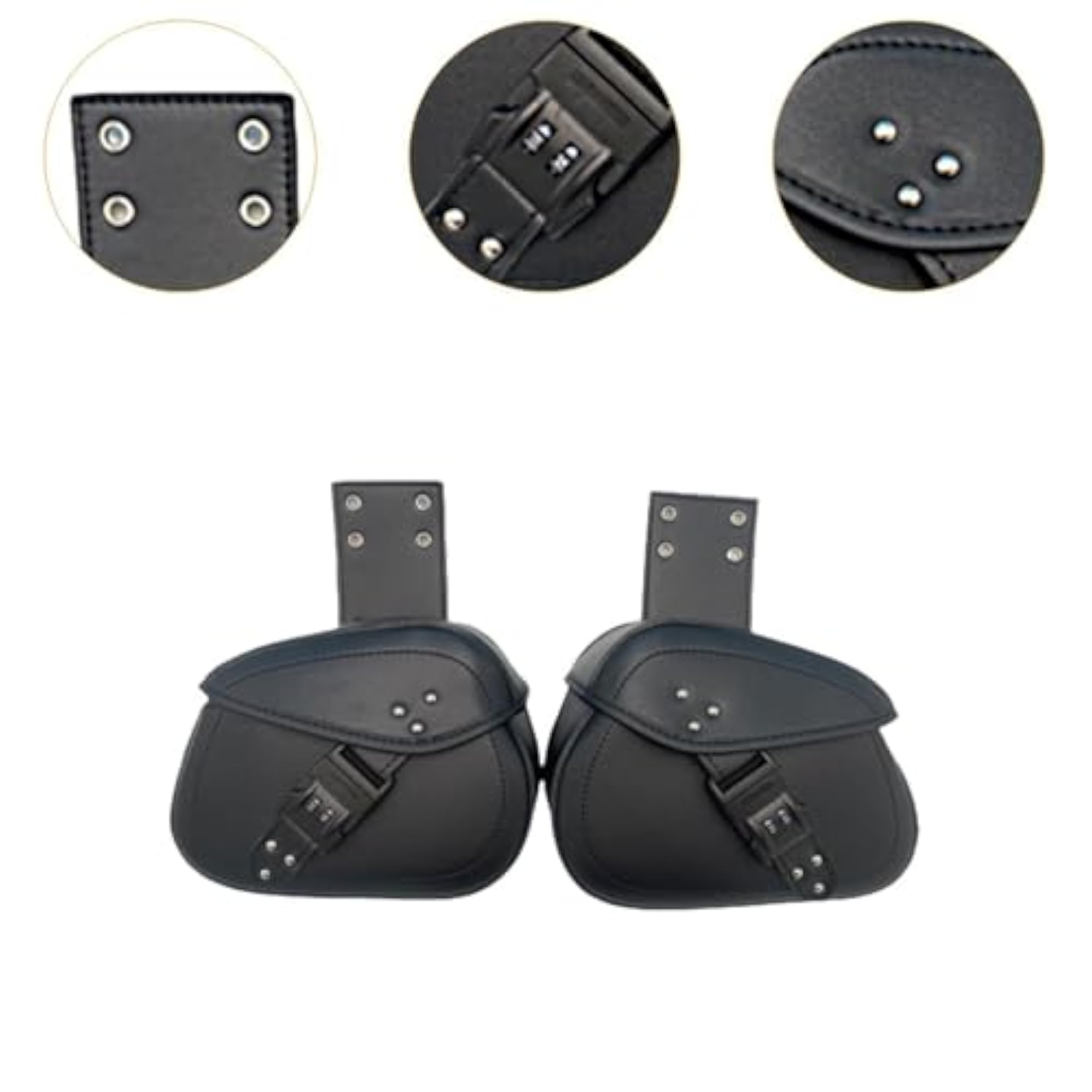 Portable Motorcycle Saddlebag Side Pouch for Motorbike