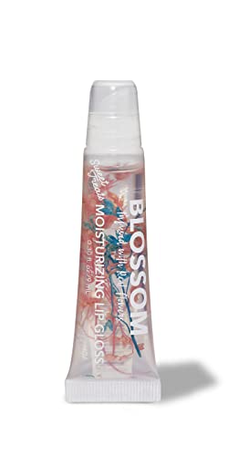 Blossom BL-LGTUBE22-COTCNDY Scented Moisturizing Lip Gloss Tubes, Infused With Real Flowers, 0.3 Fl. Oz/9Ml, Cotton Candy cover