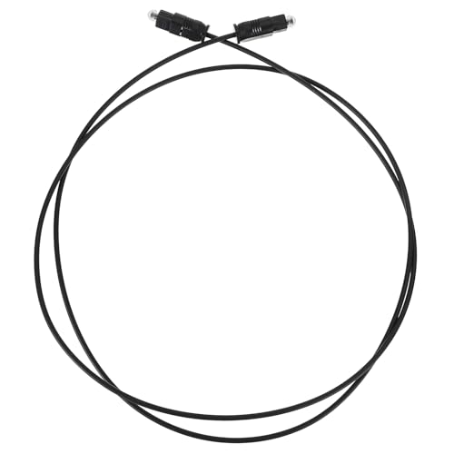 HOMOBABE 6個 光ファイバーオーディオケーブル デジタル音声用 ファイバー光ケーブル 男性接続 テレビ スピーカー対応