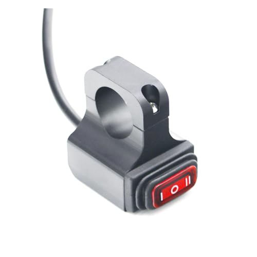 Interruptor faro motocicleta manillar pulsador moto sport dirt de aluminio CNC