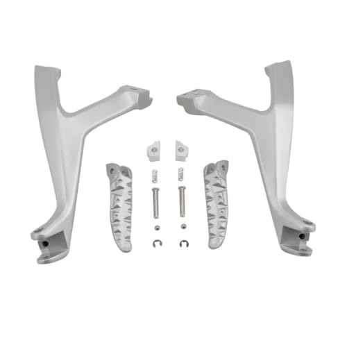 Repose-pieds Ducati Panigale V2 argentés pour remplacer le support arrière