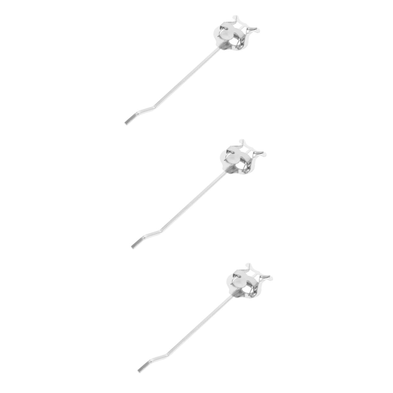ibasenice Supporto Per Spartiti Musicali Da 3 Pezzi Per Strumenti in Ottone Portatile Senza Morsetto Robusto in Ferro Ottimo Per Esercitarsi A Leggere Gli Spartiti.