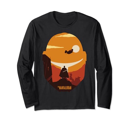 T-shirt Mandalorian Moff Gideon à manches longues Star Wars pour adulte