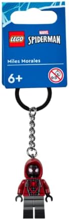 LEGO Miles Morales Marvel Spiderman Keychain