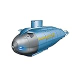 - S-U-Boot mit Fernbedienung, es kann in Wassertanks, Schwimmbäder tauchen, tolles Geschenk für Kinder.