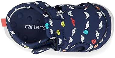 Carter's Every Step Baby Boys Drew3 First Walker Shoe, Navy, 5 Infant | Image 4