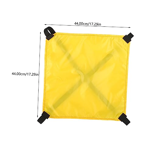 Paracaídas de resistencia para entrenamiento de natación amarillo miniatura 2