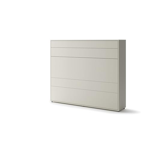 Lenart Bed Concept BC14 - Cama plegable horizontal (160 x 200 cm, con cama plegable integrada), color marrón