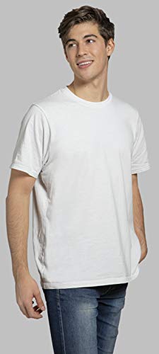 Image of OZIO Men's Cotton Round Neck T Shirt (OZTA-CBEC-$-Lemon Chrome)