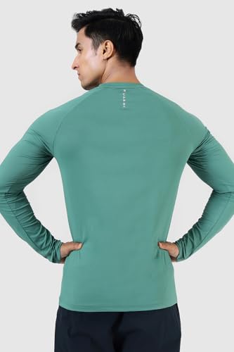 Image of FUAARK Men's Full Sleeves Gym Slim Fit T-Shirt