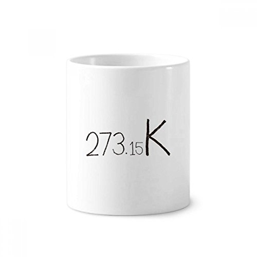 Porte-brosse à dents Kelvin en céramique blanche de 350ml et 9.6cm