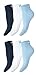 Produktbild FILA® 6 Paar Socken Quarter Sneakers Unisex, 35-46 Trainer Socks, Einfarbig (35-38 (3-5 UK), Sky)